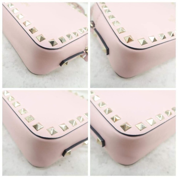 SOLD Valentino Blush Rockstud Camera Crossbody - Picture 3 of 8
